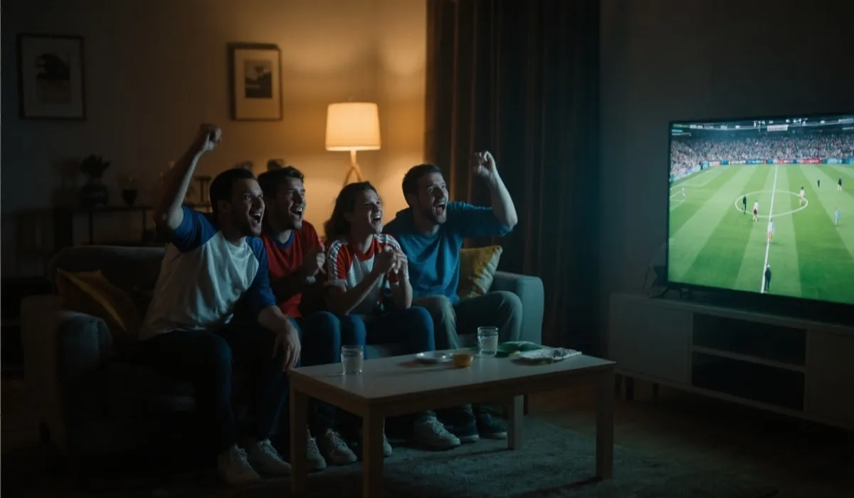 赛事观赛氛围示意图